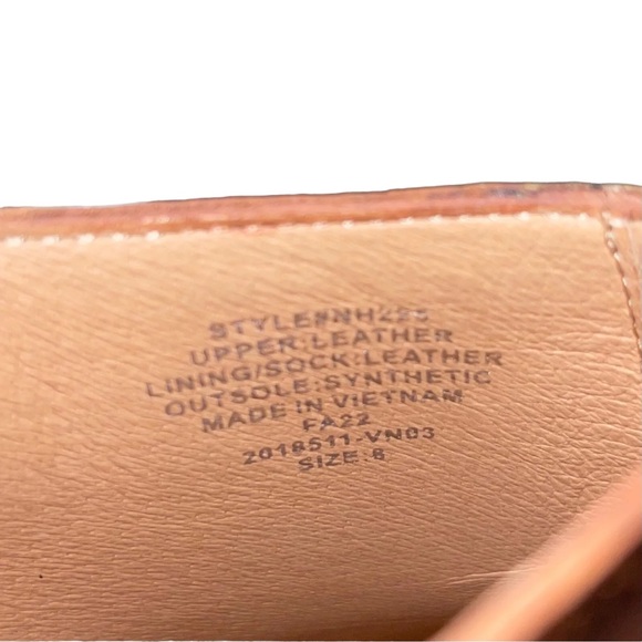 Madewell The Willa Convertible-Strap Mule Leather English Saddle - Picture 11 of 11